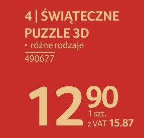 Puzzle promocja w Selgros