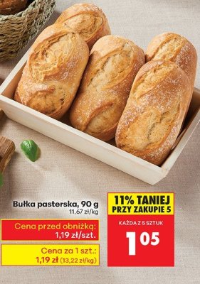 Bułka pasterska promocja w Biedronka