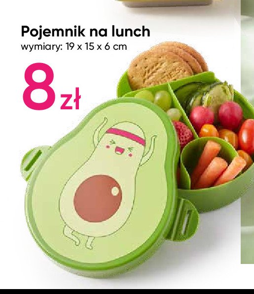 Pojemnik na lunch awokado promocja