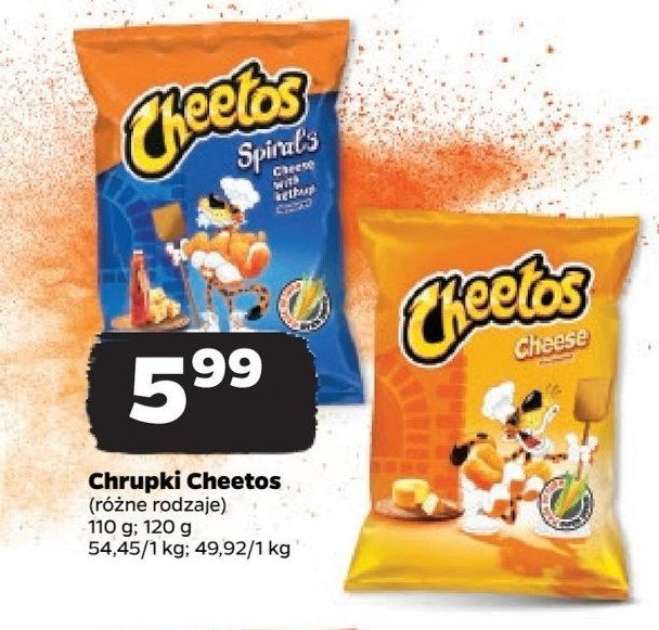 Chrupki cheese Cheetos promocja