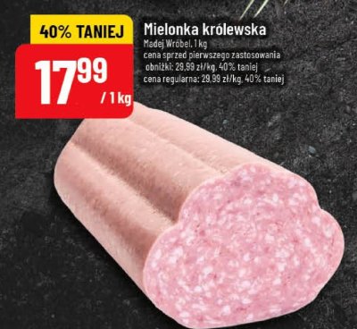 Mielonka królewska Madej Wróbel promocja w POLOmarket