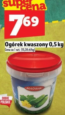 Ogórek kwaszony Agniszpak 0,5 kg promocja w TOPAZ