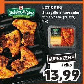 Skrzyd艂a z kurczaka w marynacie na grill K-classic let's bbq promocja