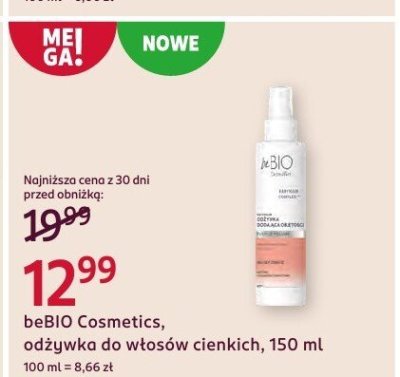 Od偶ywka do w艂os贸w promocja w Rossmann