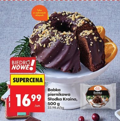 Babka piernikowa 500 g promocja w Biedronka