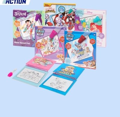 Wodna kolorowanka różne warianty promocja w Action