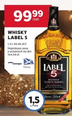 Whisky promocja w Stokrotka