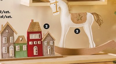 Dekoracja z filcu  promocja w Biedronka