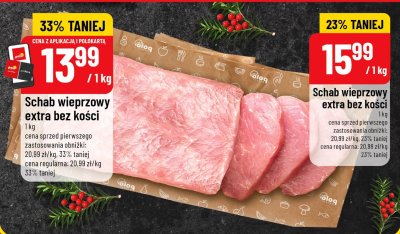 Schab wieprzowy extra bez kości promocja w POLOmarket