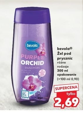 Żel pod prysznic purple orchid Bevola promocja w Kaufland