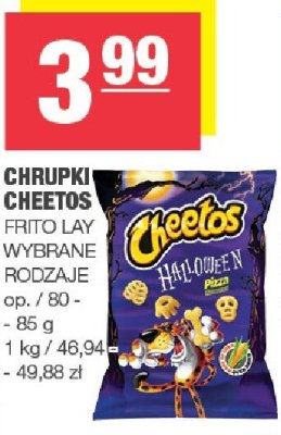 Chrupki Cheetos Frito Lay promocja w SPAR