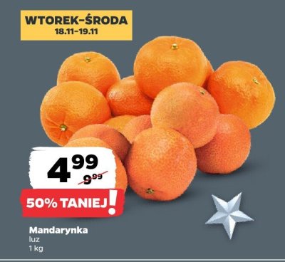 Mandarynka promocja w Netto
