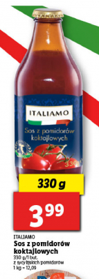 Sos z pomidorów czereśniowych Italiamo promocja