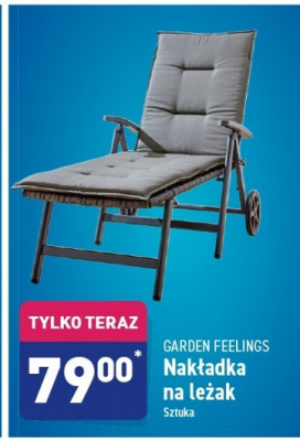 Nakładka na krzesło ogrodowe 200 x 57 x 5.5 cm Garden feelings promocja