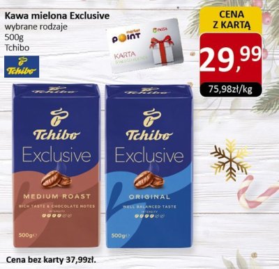 Kawa mielona Tchibo Exclusive wybrane rodzaje 500g promocja w Market Point