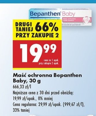 Ma艣膰 ochronna do piel臋gnacji sk贸ry niemowl膮t Bepanthen baby promocja