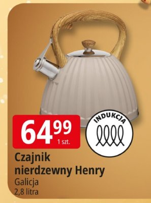 Czajnik nierdzewny Henry Galicja promocja w Leclerc