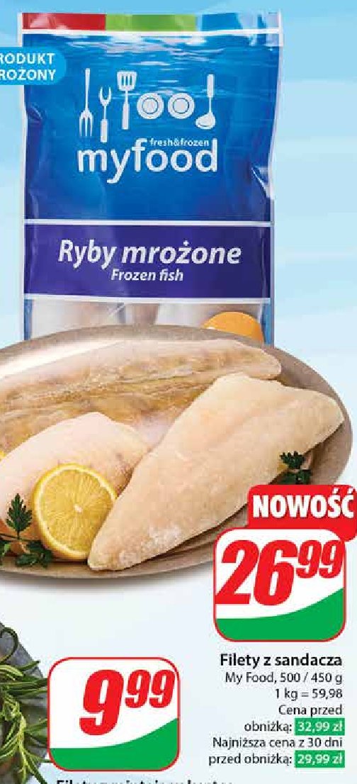 Sandacz filet Myfood promocja