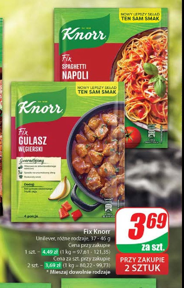 Gulasz w臋gierski Knorr fix promocja