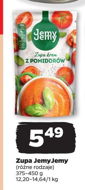 Zupa krem z pomidorów JEMYJEMY promocja w Netto