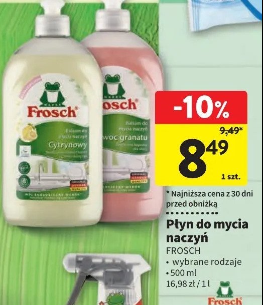 Balsam do naczyń owoc granatu Frosch promocja