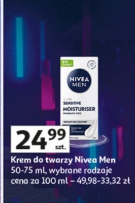 Krem do twarzy Nivea Men promocja w Auchan