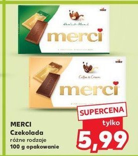 Bombonierka zielona Storck merci promocja w Kaufland