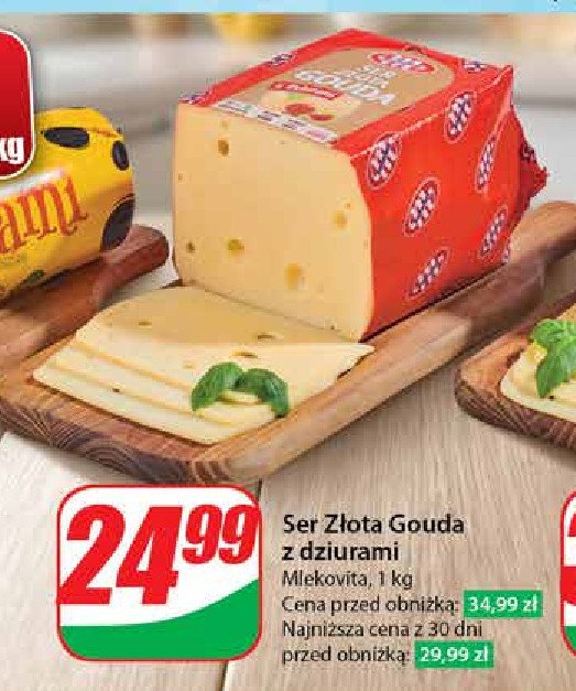 Ser gouda z dziurami Mlekovita promocja