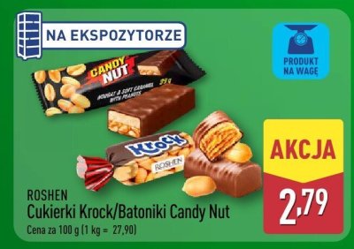 Cukierki Krock na wagę promocja w Aldi