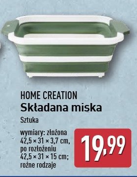 Miska składana 8 l Home creation promocja w Aldi