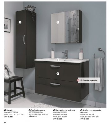 Umywalka ceramiczna Aruna promocja w Castorama