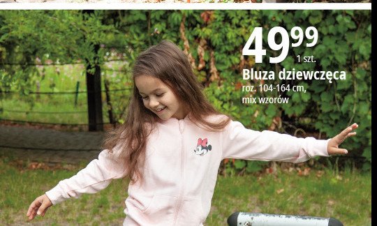 Bluza dziewcz臋ca 104-164 cm promocja