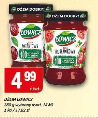 Dżem Łowicz 280g promocja w Chorten