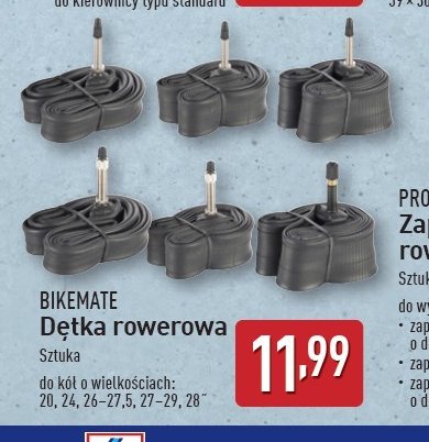 Dętka rowerowa 26-27.5'' BIKEMATE promocja w Aldi