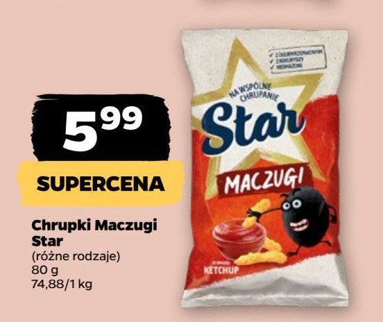 Chrupki maczugi Star Frito lay star promocja