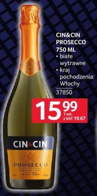 Prosecco Cin&Cin 750 ml promocja w Selgros