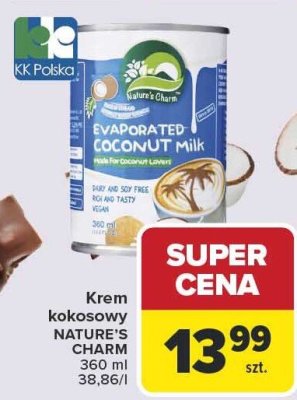 Krem kokosowy Nature's Charm promocja w Carrefour