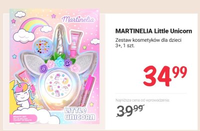 Zestaw kosmetyków Little Unicorn dla dzieci 3+ promocja w Rossmann