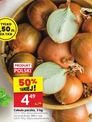 Cebula paczka promocja w Twój Market