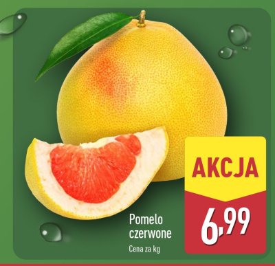 Pomelo czerwone promocja w Aldi