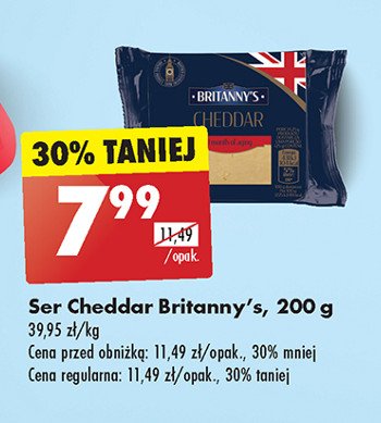 Ser cheddar promocja