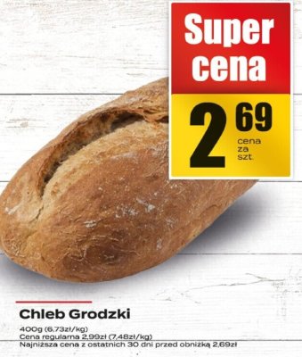 Chleb promocja w Supeco