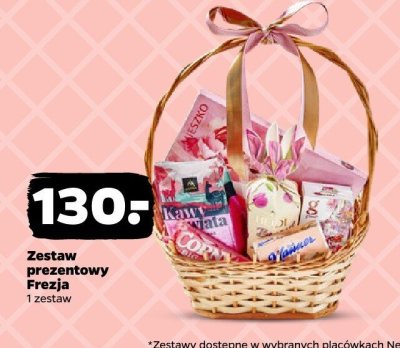 Zestaw prezentowy Frezja promocja w Netto