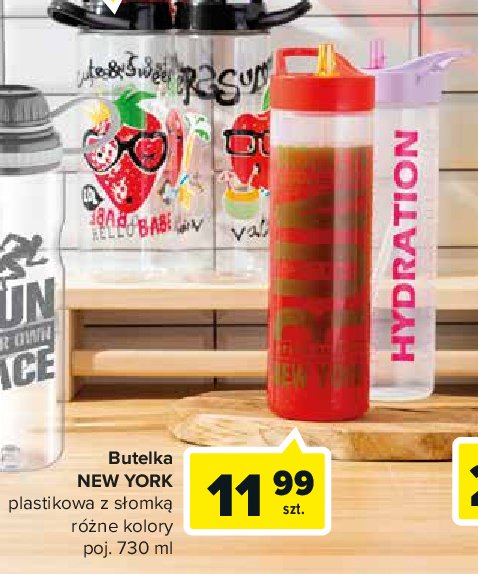 Butelka new york 730 ml promocja
