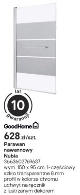 Parawan nawannowy Nubia promocja w Castorama