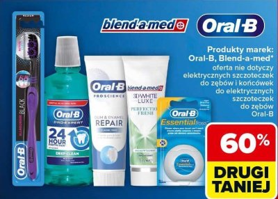 Płyn do płukania jamy ustnej Oral-B promocja w Carrefour