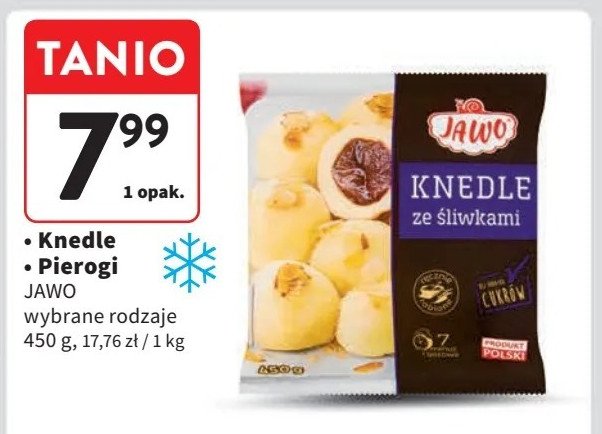 Knedle ze śliwkami Jawo promocja