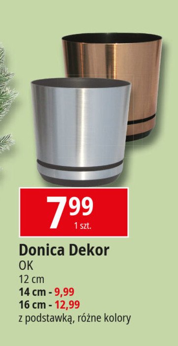 Doniczka dekor 14 cm O.k. promocja