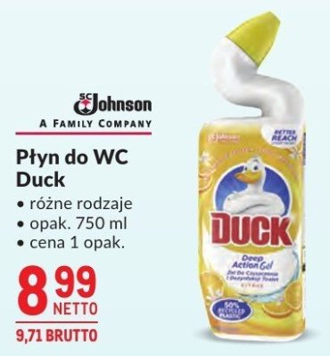 Płyn do WC Duck promocja w Makro