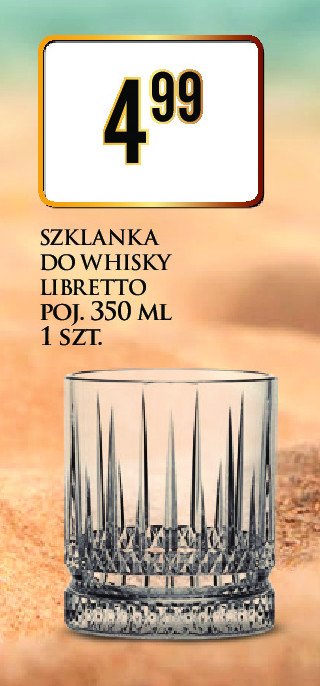 Szklana do whisky libretto 350 ml Florina (florentyna) promocja